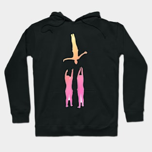 Women’s Trio doing Layout Hoodie